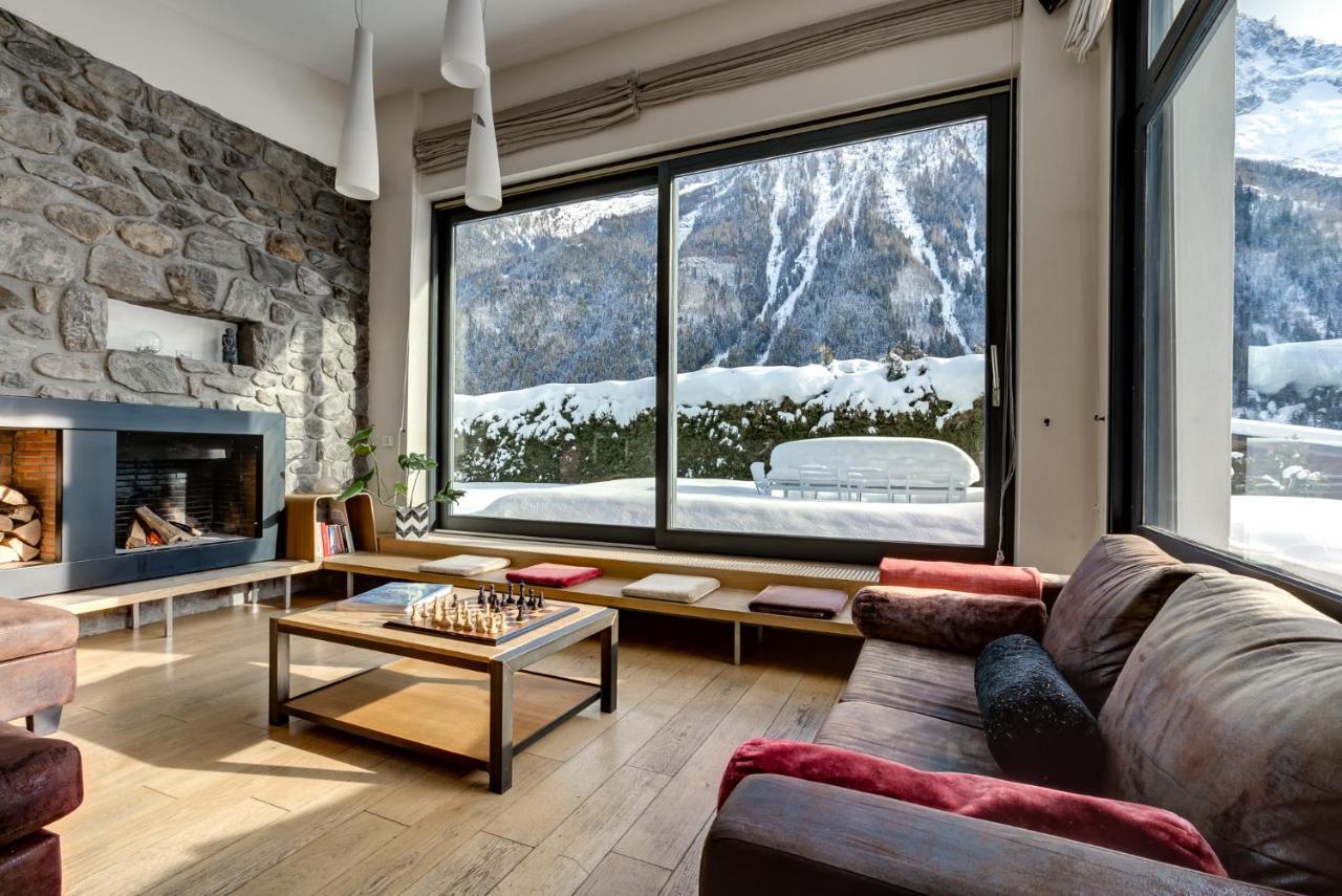 Chalet Safari. Face Au Mont-Blanc. Chamonix Exterior foto